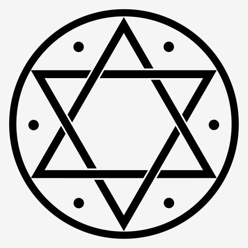 Hexagram, Magic, Merkaba, David Star, Yin Yang