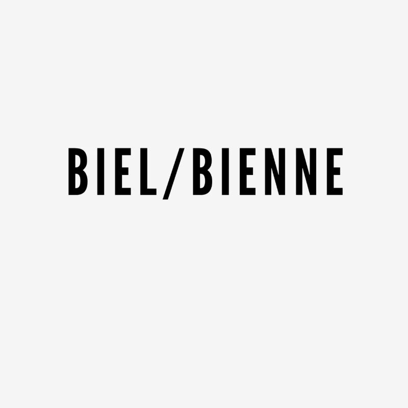 Lettrage Biel / Bienne