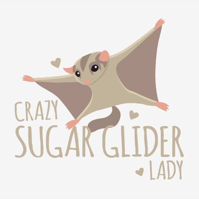 Crazy sugar glider lady!