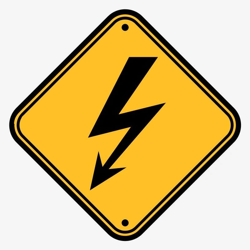 shield note electric lightning current energy star