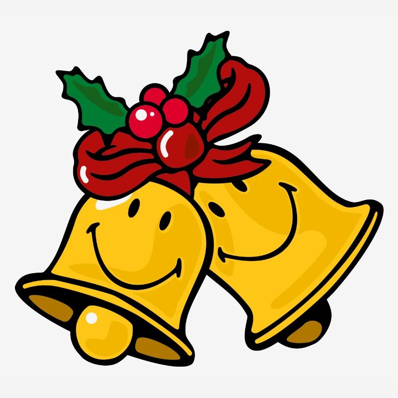 Smiley Christmas Bells
