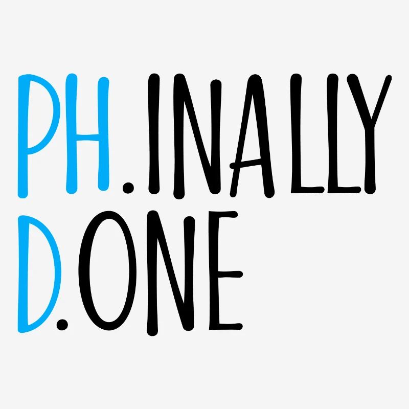 Phinally Done Phd Cadeau