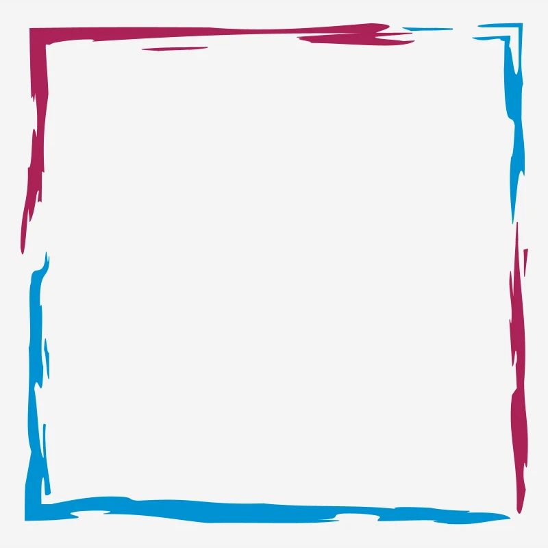 colorful frame square border square square pins