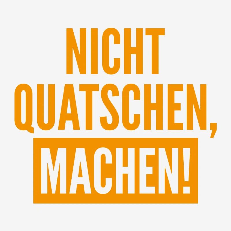 Nicht Quatschen Machen Geschenk