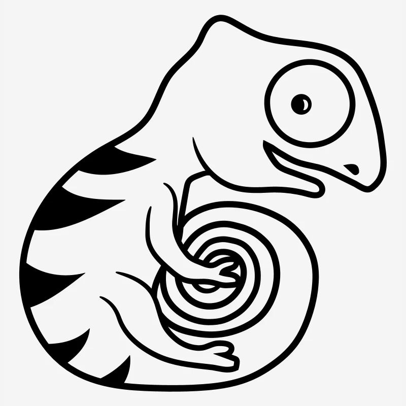 leguan chamaeleon