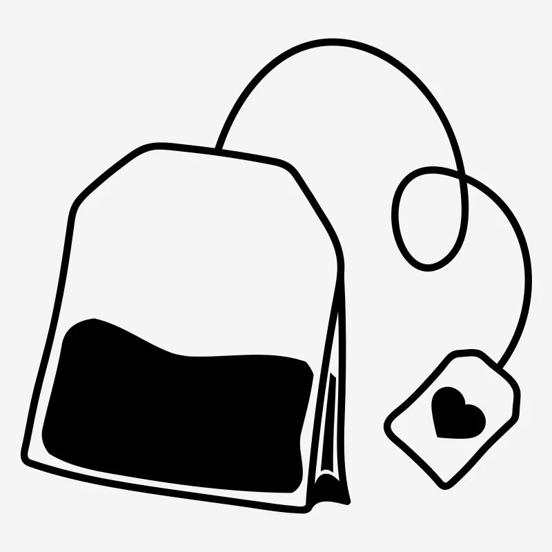 clipart teebeutel tee
