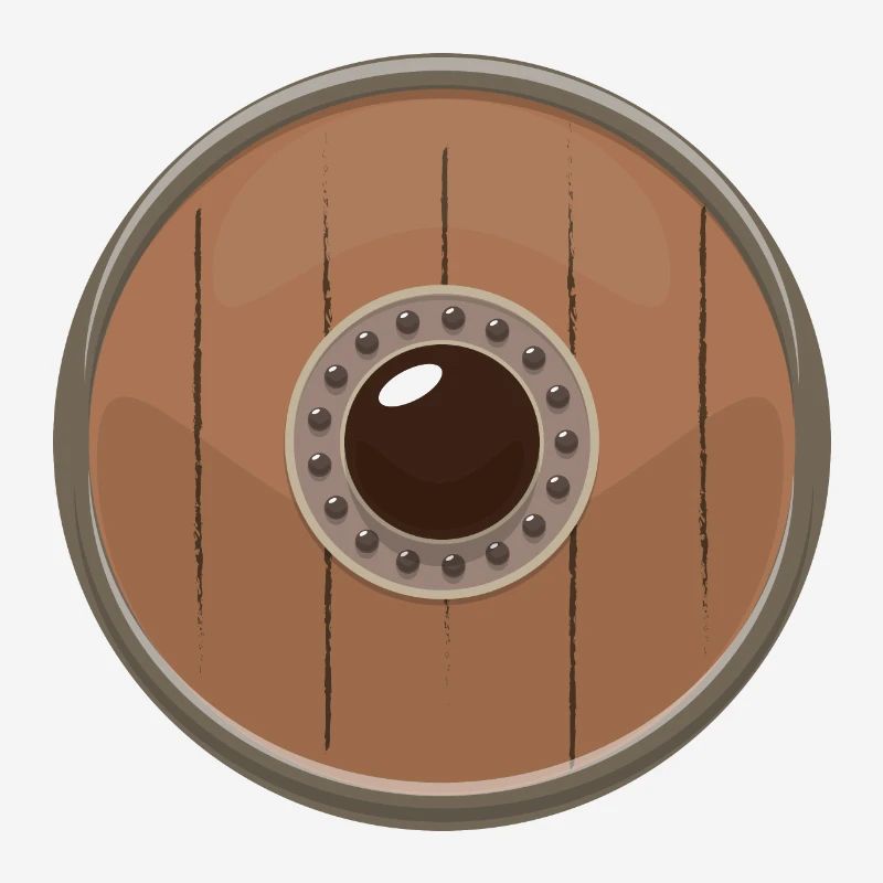 Nowegian Viking Shield Vikings Gift Idea