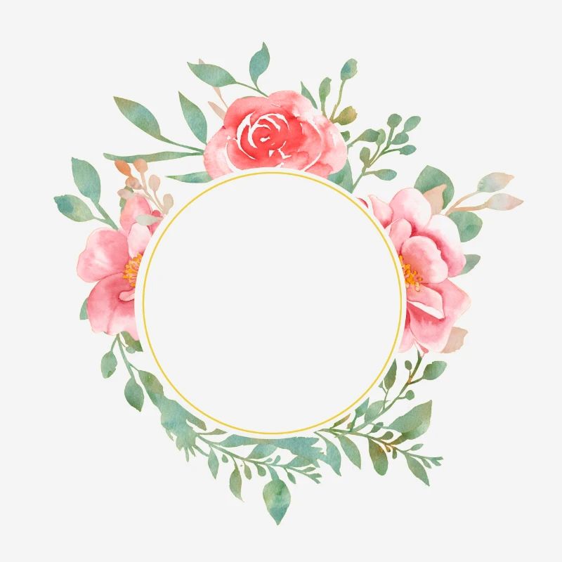 Bouquet personnalisable rond