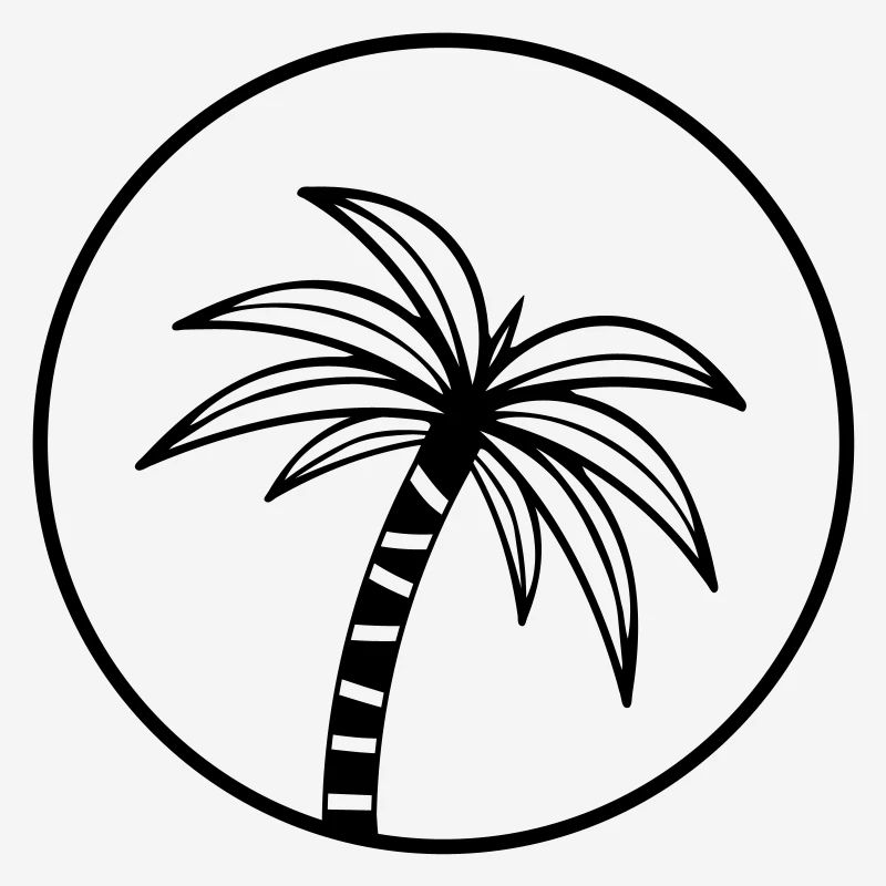 palm tree symbol
