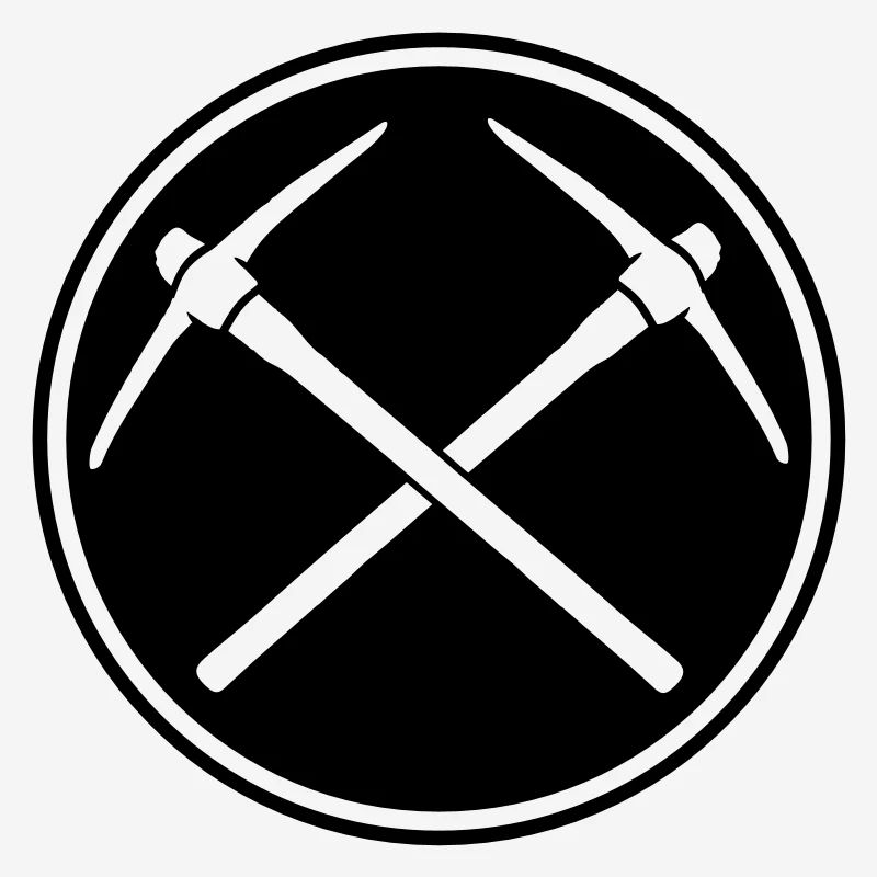 design circle stamp button round 2 cross logo pick