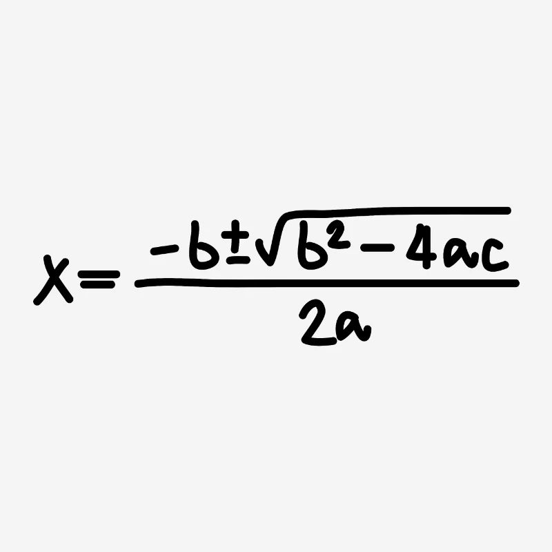 Math symbols square formula math poison