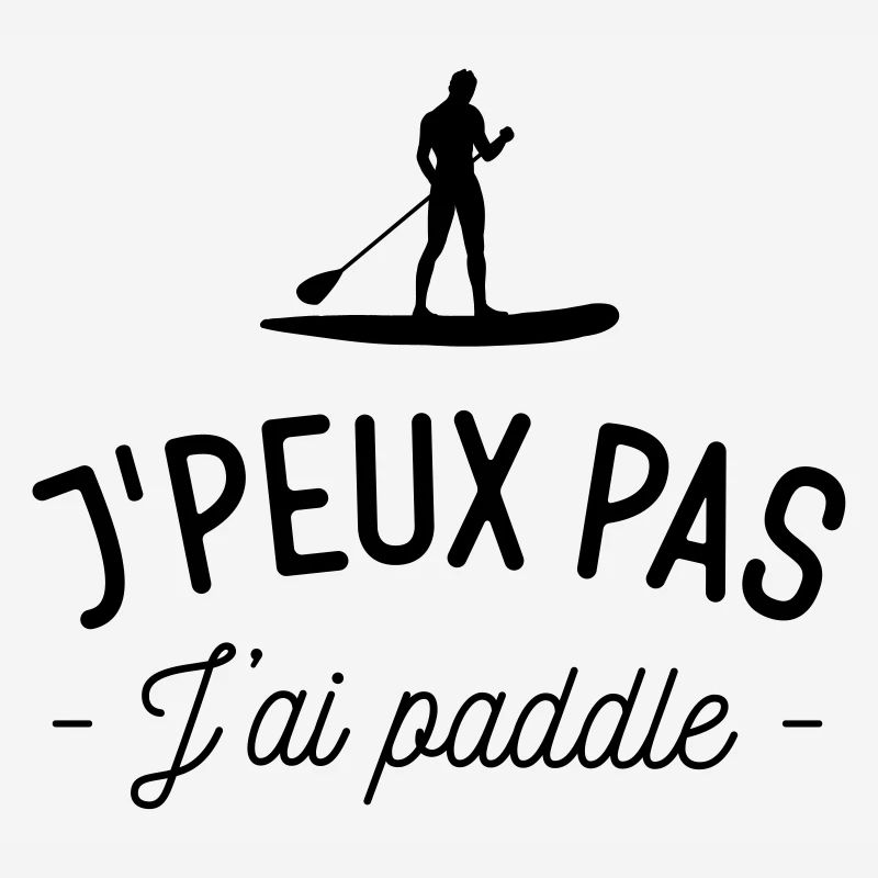 I can't paddle
