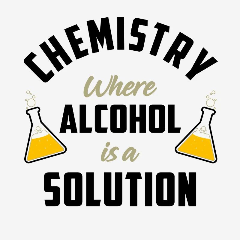 Chemistry where alcohol is a solution