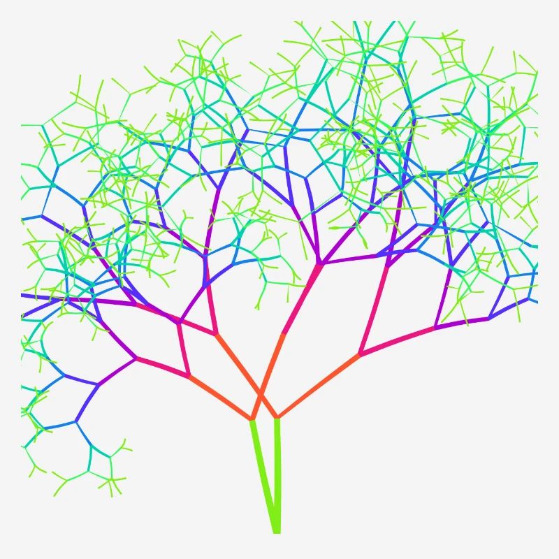 Arbre arc-en-ciel