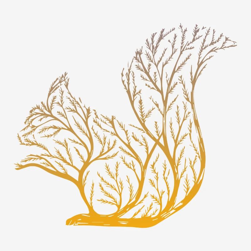 Squirrel from a tree