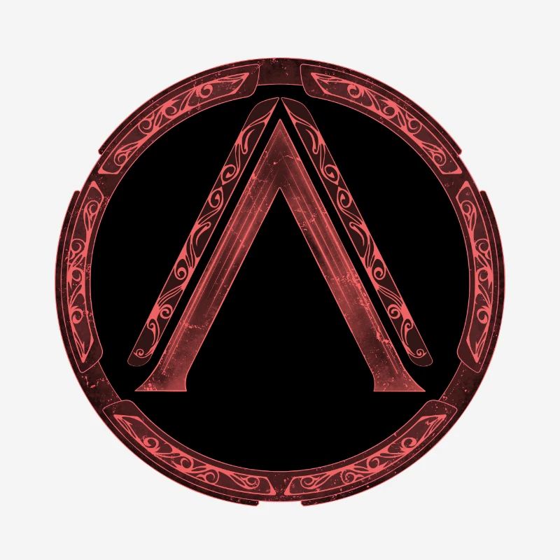 Sparta Lambda Icon Red
