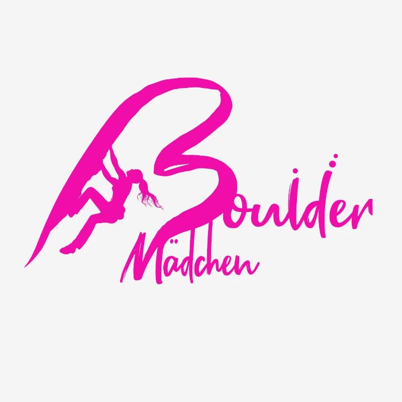 Boulder Mädchen Bouldern Pink Geschenk Boulderin