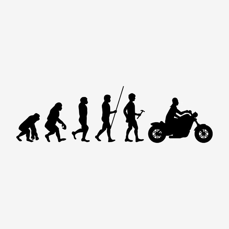 Evolution motorcycle gift road train