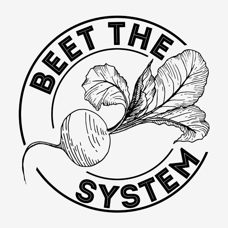 Beet the System beet vegetable gift