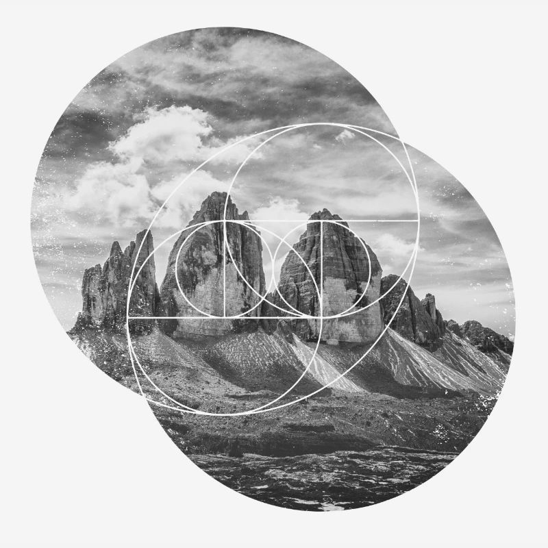 Three Peaks Dolomites Geometric shape Polygon
