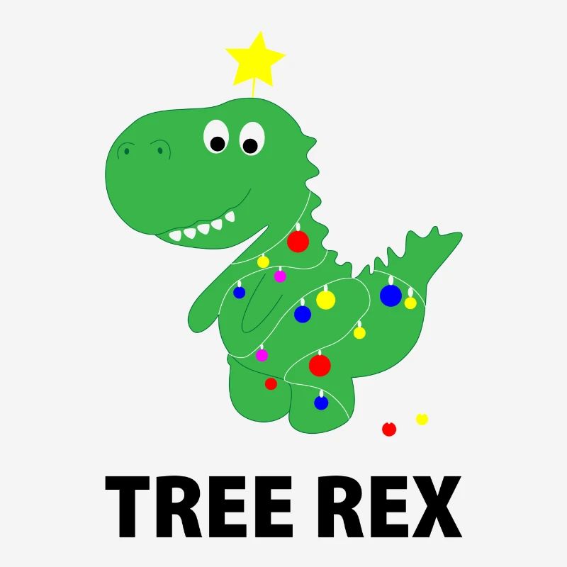Tree rex gift saying dinosaur
