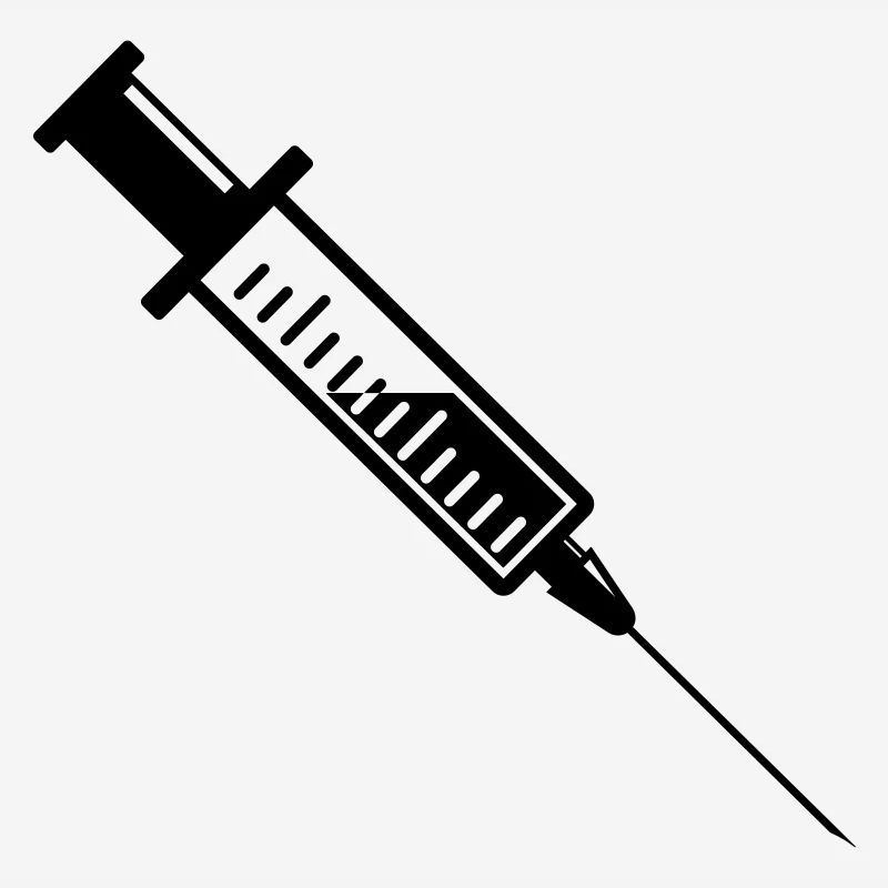 Spritze, ich bin durch!