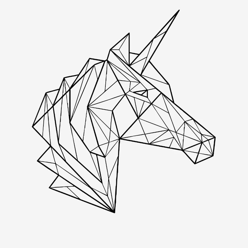 Polygon Einhorn