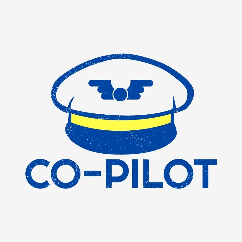 Pilot Co-Pilot Flug Paar Partnerlook Geschenkidee