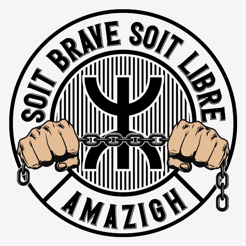 Entweder mutig oder frei. Amazigh.