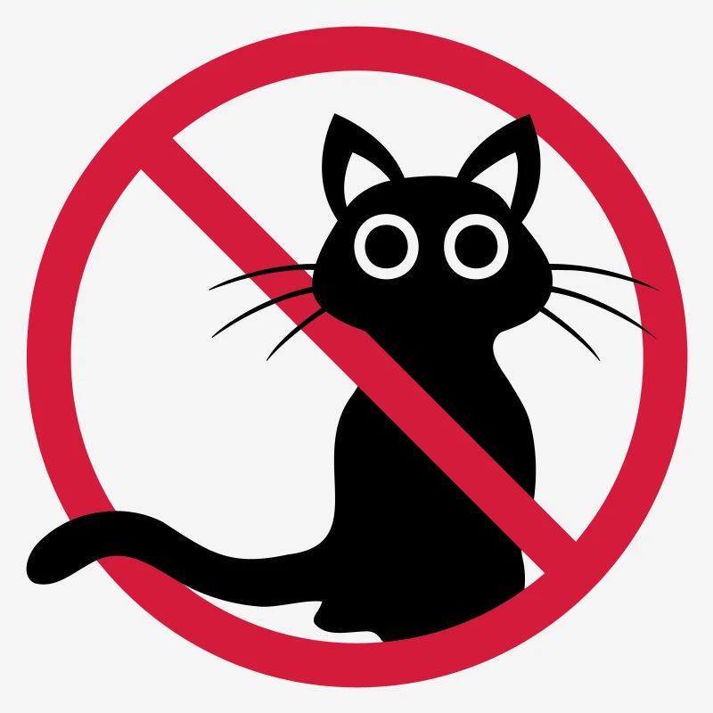 Schwarze Katze verboten