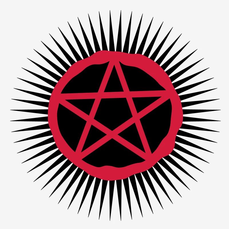 Lights Pentagram Logo