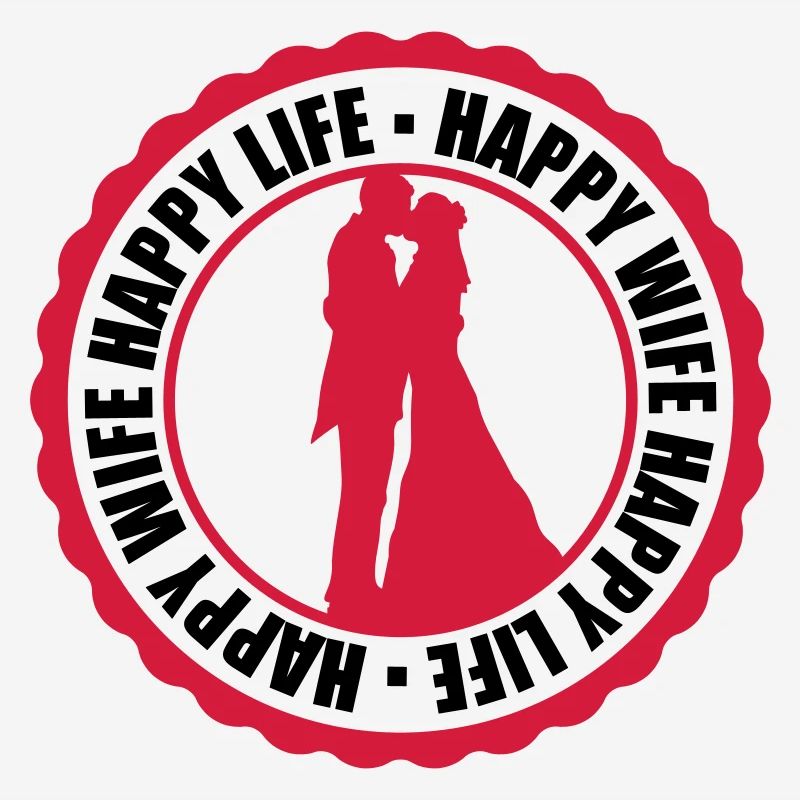 Wedding stamp round