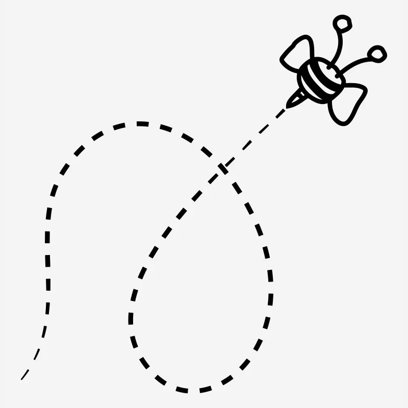 Ligne Dashed Bee