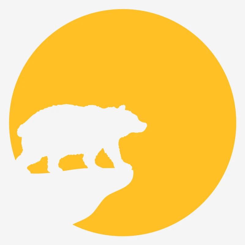 Bär Mond Klippe
