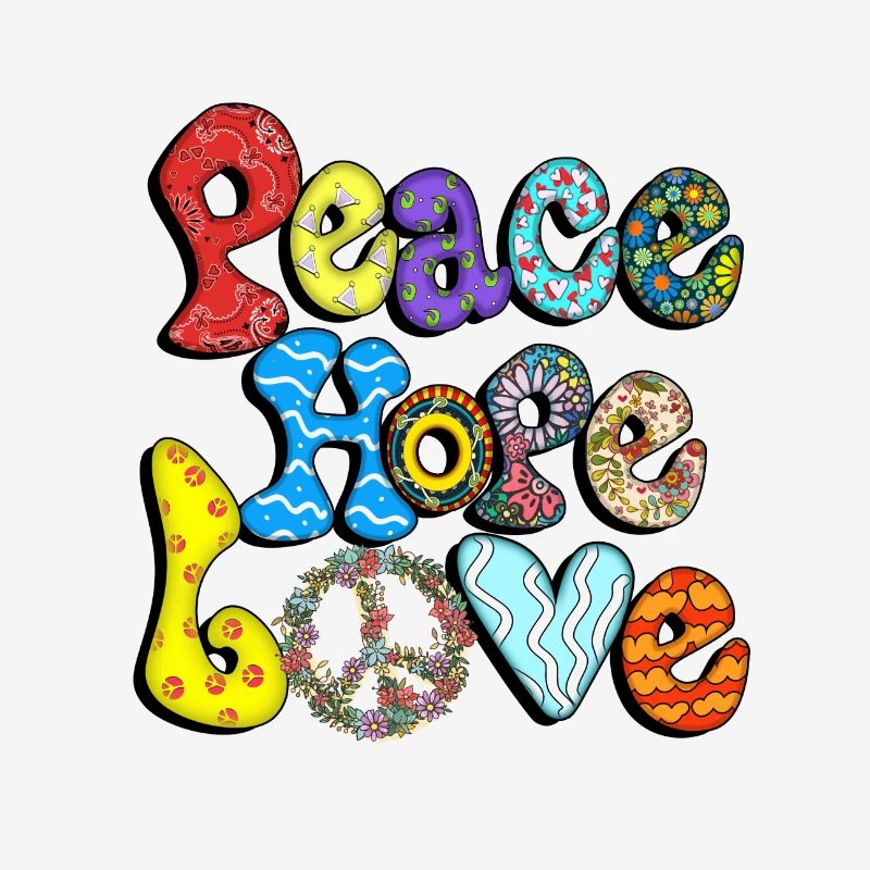 Conception de l’amour peace hope