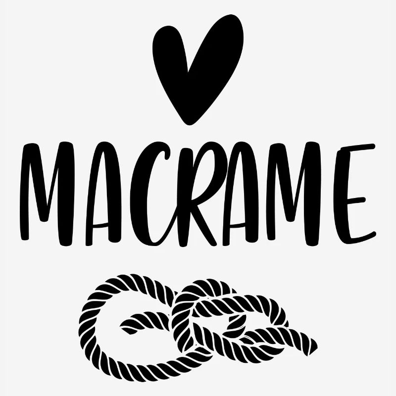 Makramee Kunst Boho Look Geschenk macrame Kreativ