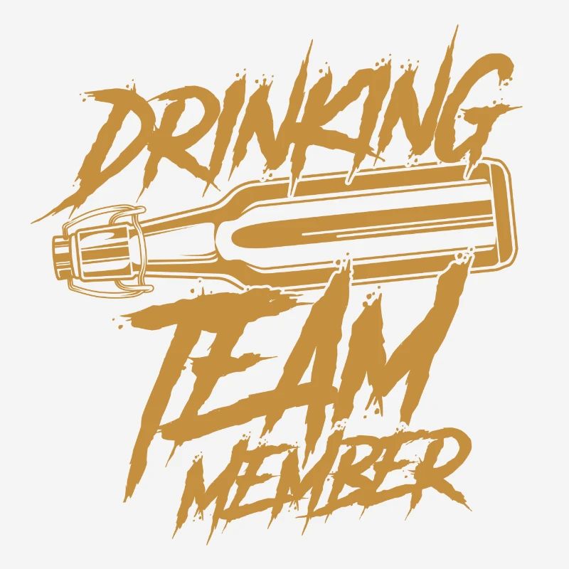 Drinking Team Member Bierflasche