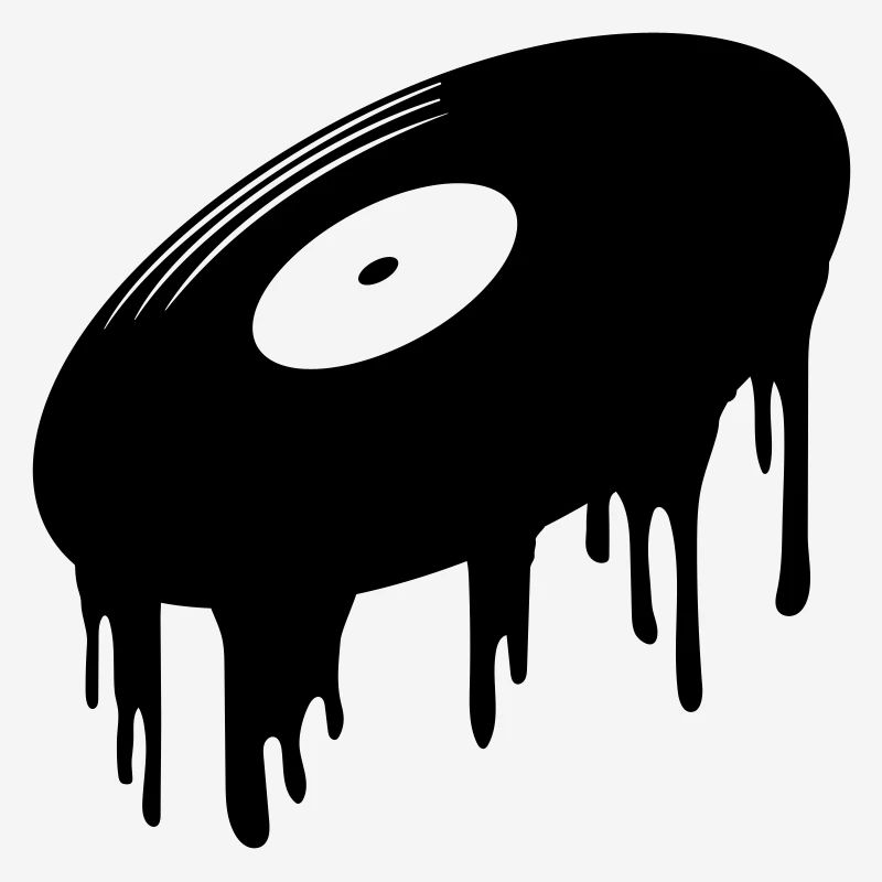 Melting Record Drops