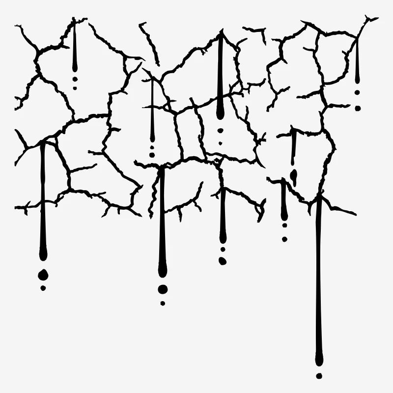 Drops Cracks Pattern Texture