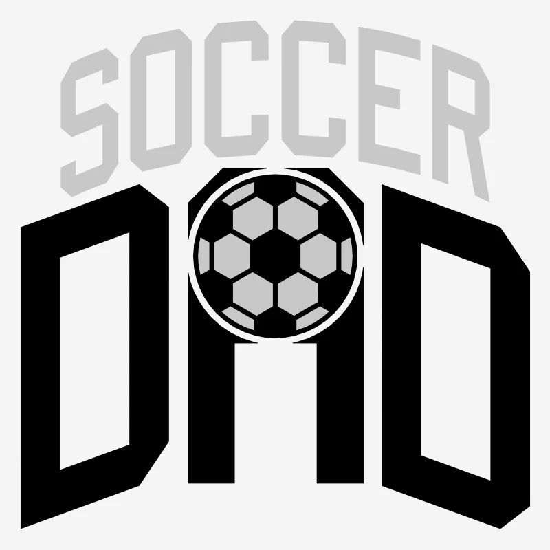 Fun Logo Soccer Dad