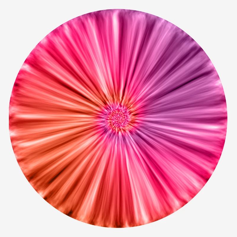 Tie Dye Floral Pattern