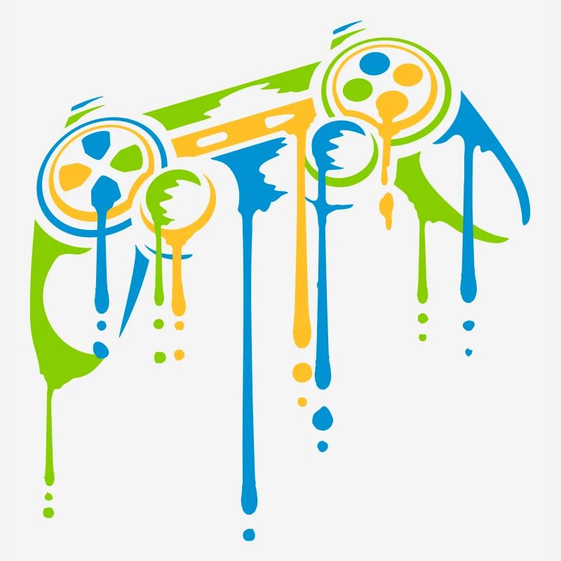 Drops Colorful Controller Retro