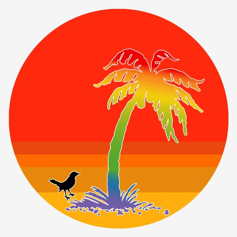 Palme Regenbogen