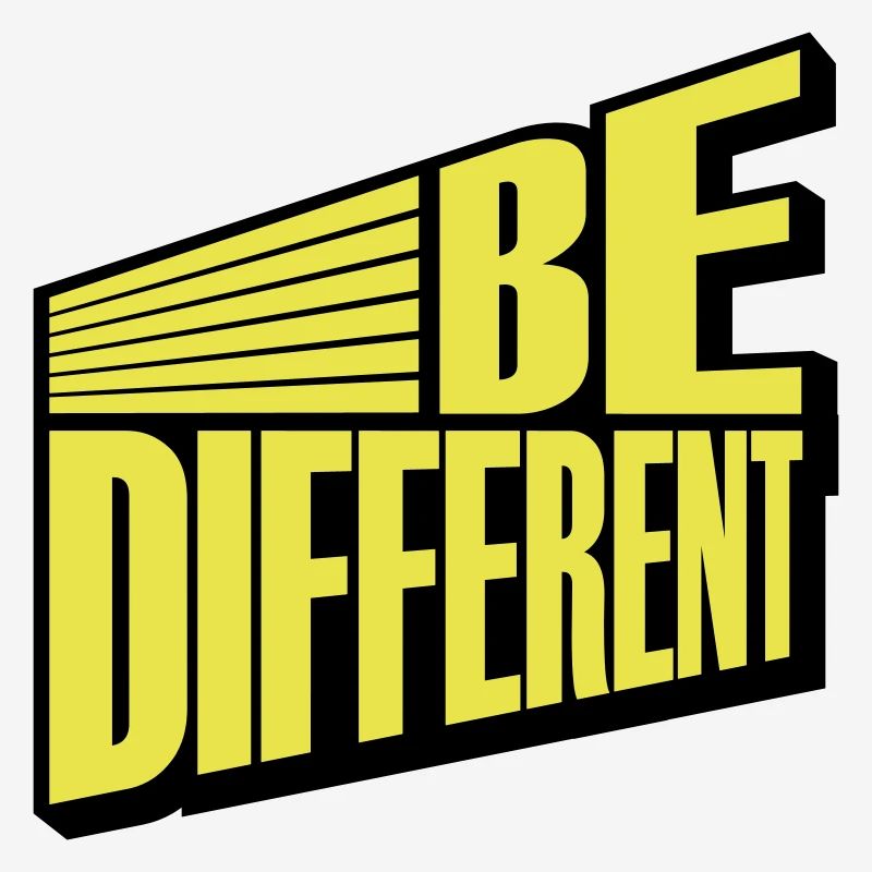 Soyez différent Logo Design