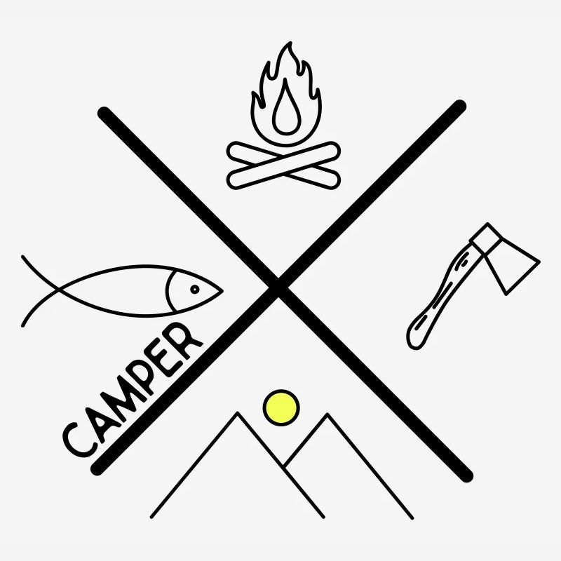 Fun design for campers