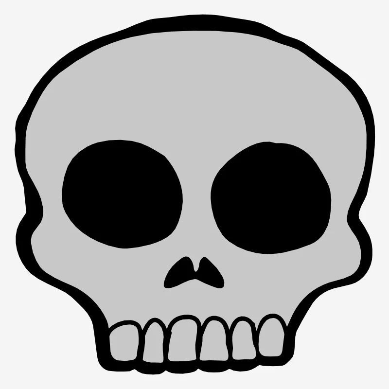 Skull skeleton cool design