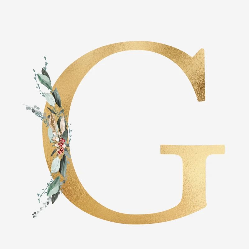 Customizable Monogram G