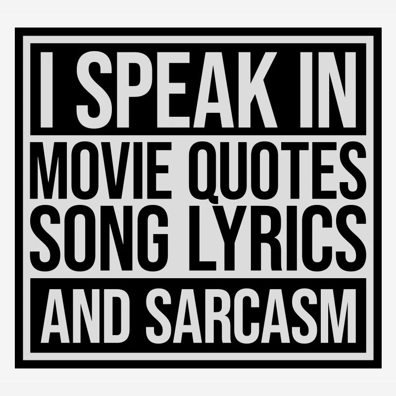 speak lyrics and sarcasm