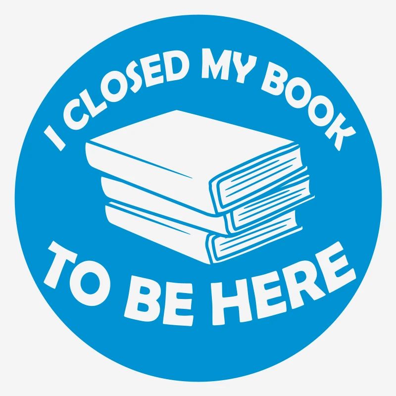 I closed my book