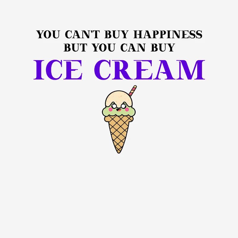 Eis Geschenkidee Eiscreme lustig witzig